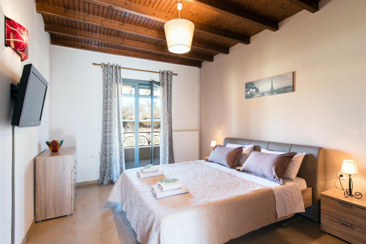 Cozy Family Friendly Apartment With Large Garden Close To Beaches - Dirella Kynopiástai Exteriör bild